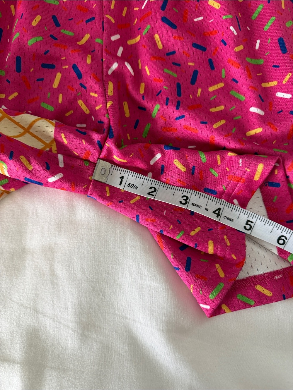 Baseball Lifestyle 101 Youth Ice Cream Shorts 5 In Pink Youth XL - Picture 12 of 12